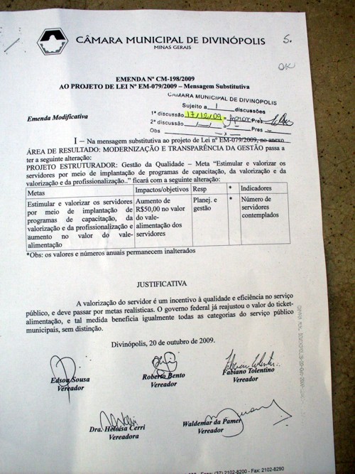 oficio edson